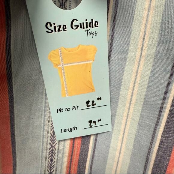 Faherty Baja Striped Sierra Poncho - Picture 7 of 8